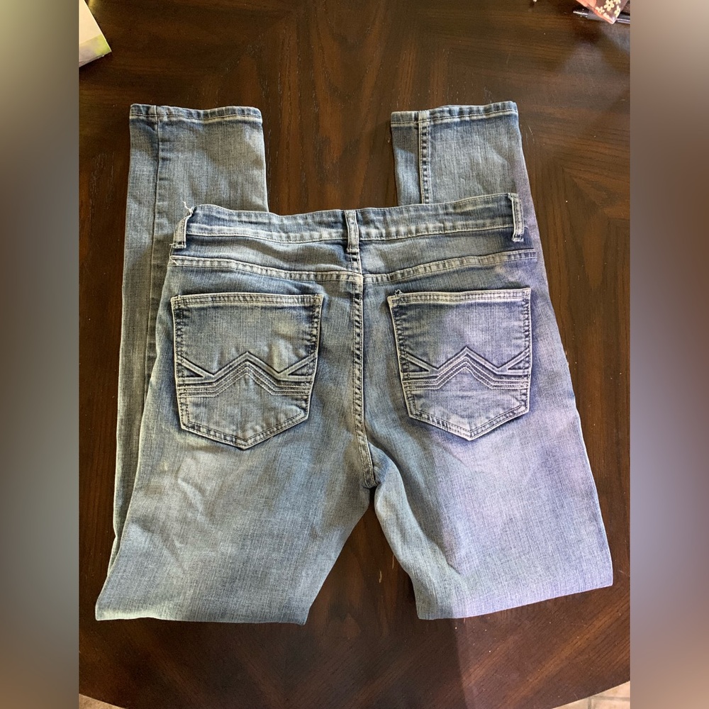 INC INTERNATIONAL CONCEPTS WOMENS LOW RISE BLUE DENIM JEANS 32 X 32 - Picture 4 of 12